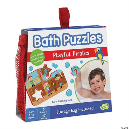 Peaceable Kingdom Bath Puzzle Playful Pirate