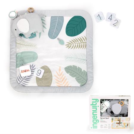 Ingenuity | Sprout Spot | Baby Milestone Play Mat