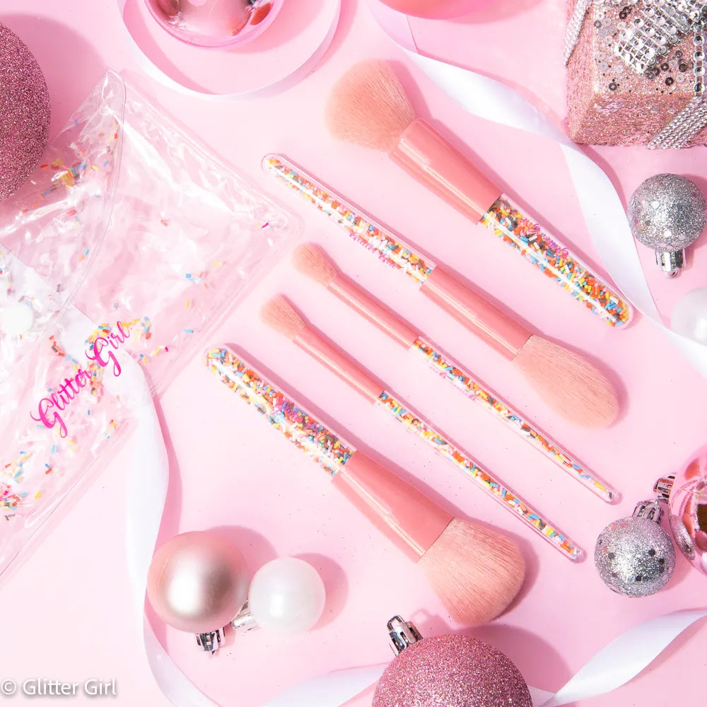 Glitter Girl | The Original Unicorn Sprinkle Makeup Brush Set