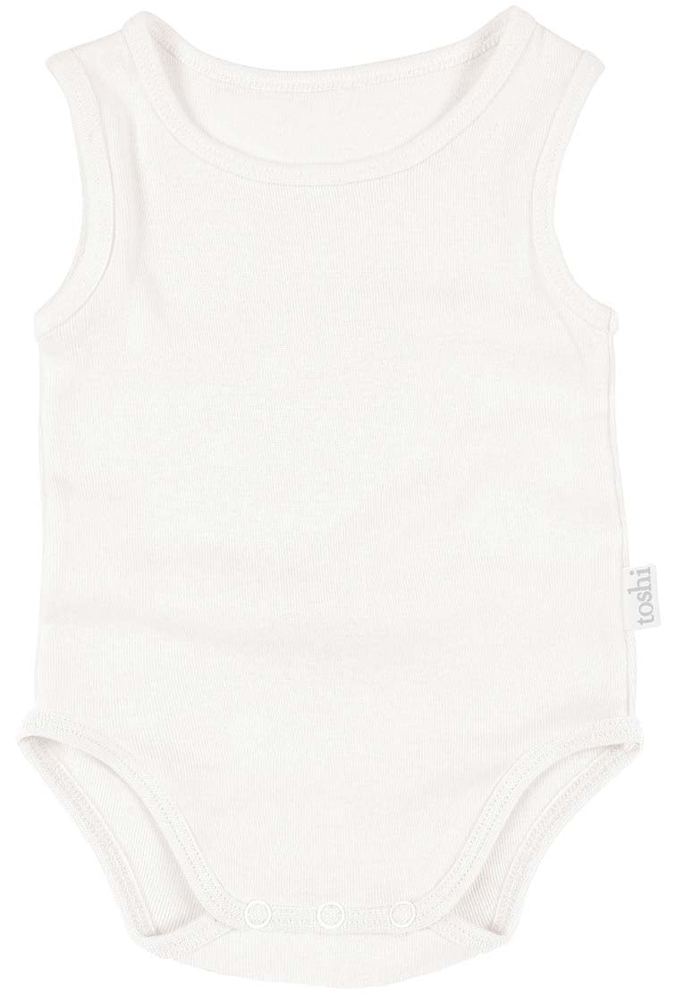 Toshi | Organic Onesie Singlet Dreamtime Cream