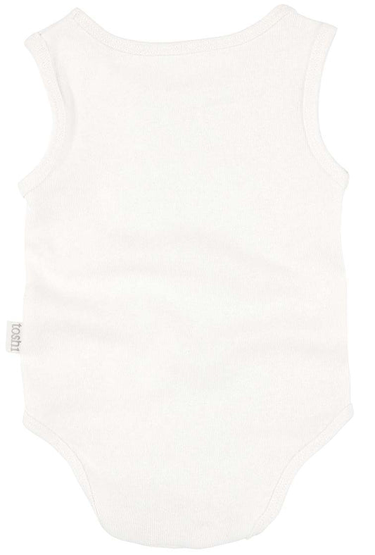 Toshi | Organic Onesie Singlet Dreamtime Cream