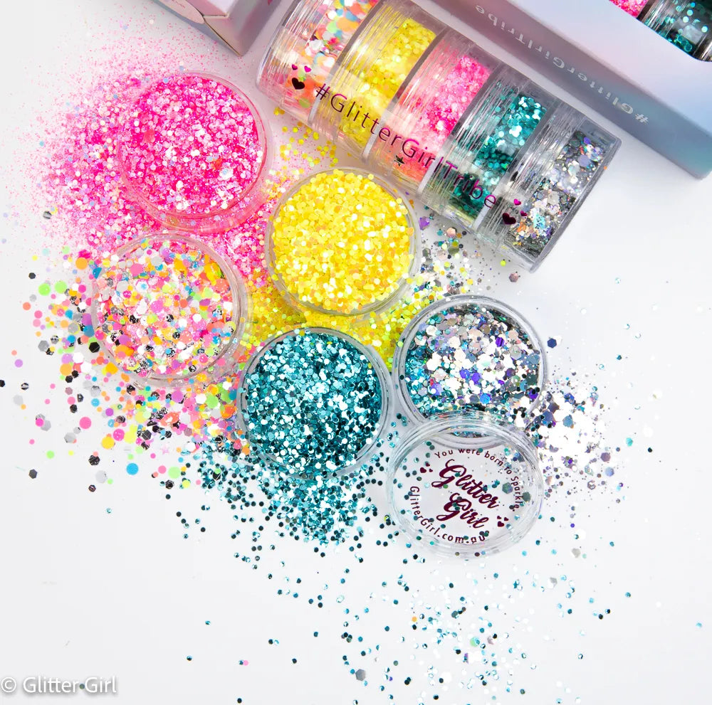 Glitter Girl | Glitter | Dazzle Collection | 5 Glitter Colours