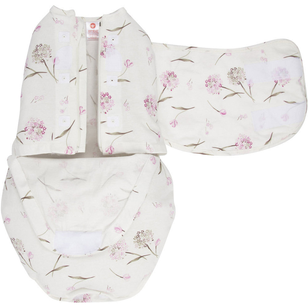 Embe Starter 2-way Swaddle - Clustered Flowers