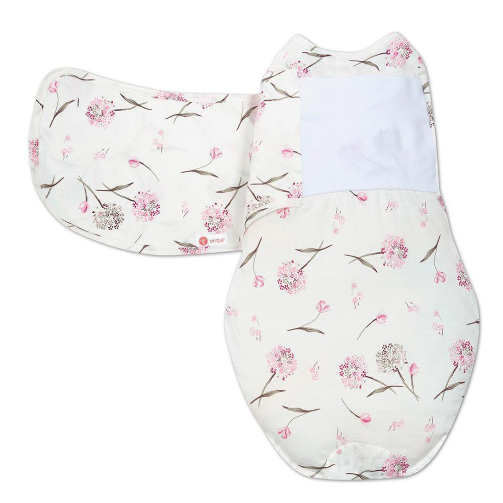 Embe Starter 2-way Swaddle - Clustered Flowers