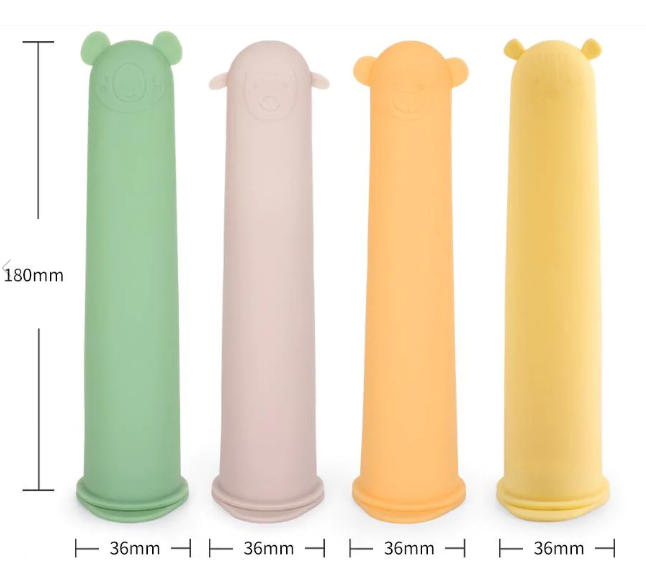 Haakaa | Silicone Ice Pop Mould Set (4 pcs)