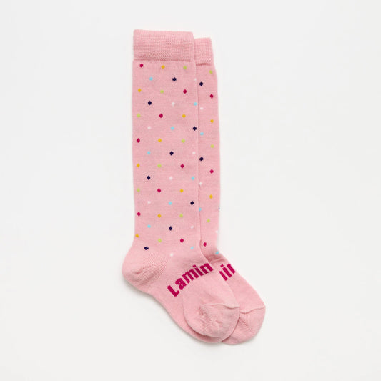 Merino Wool Crew Socks | Knee High Socks | Hundreds and Thousands