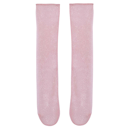 Designer Kidz | Sheer Mesh Socks | Pink