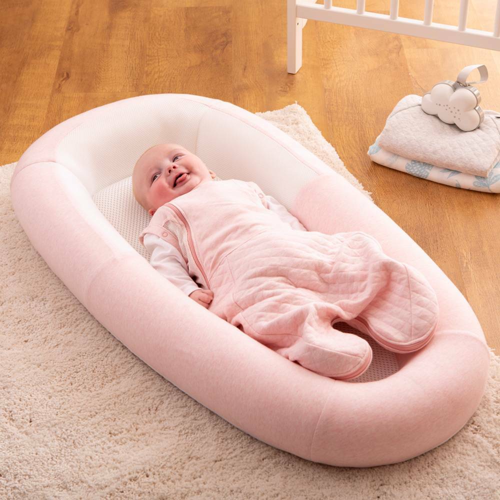 Purflo | Sleep Tight Baby Bed | Shell Pink