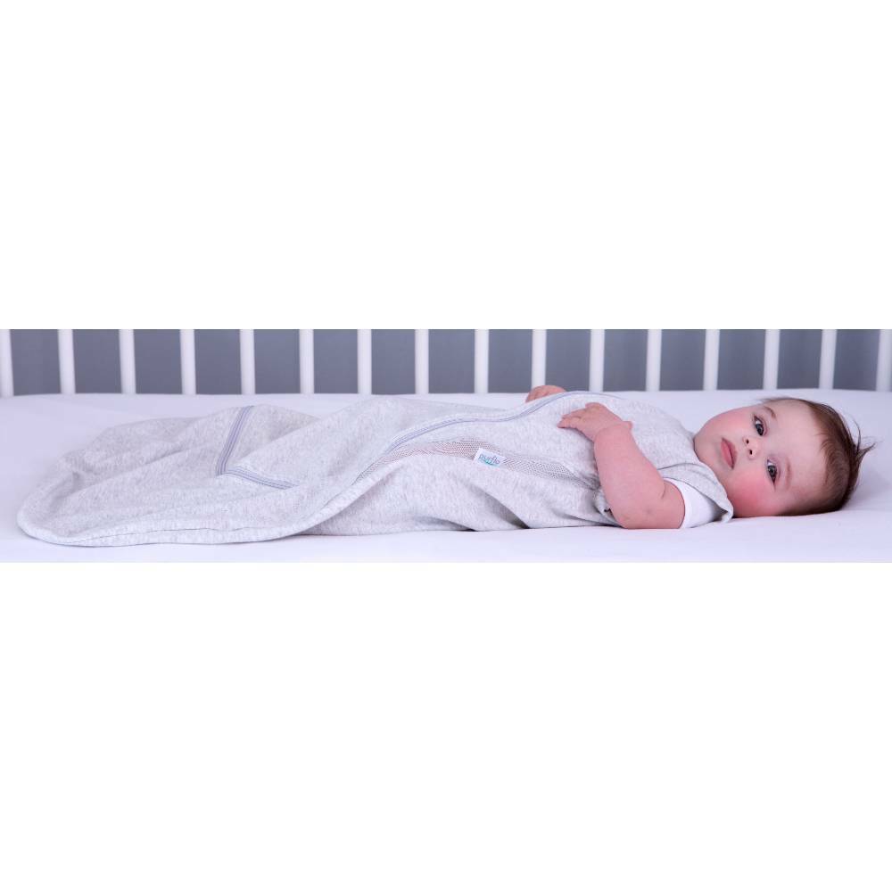 Purflo | 0.5 tog Baby Sleep Bag | Minimal Grey