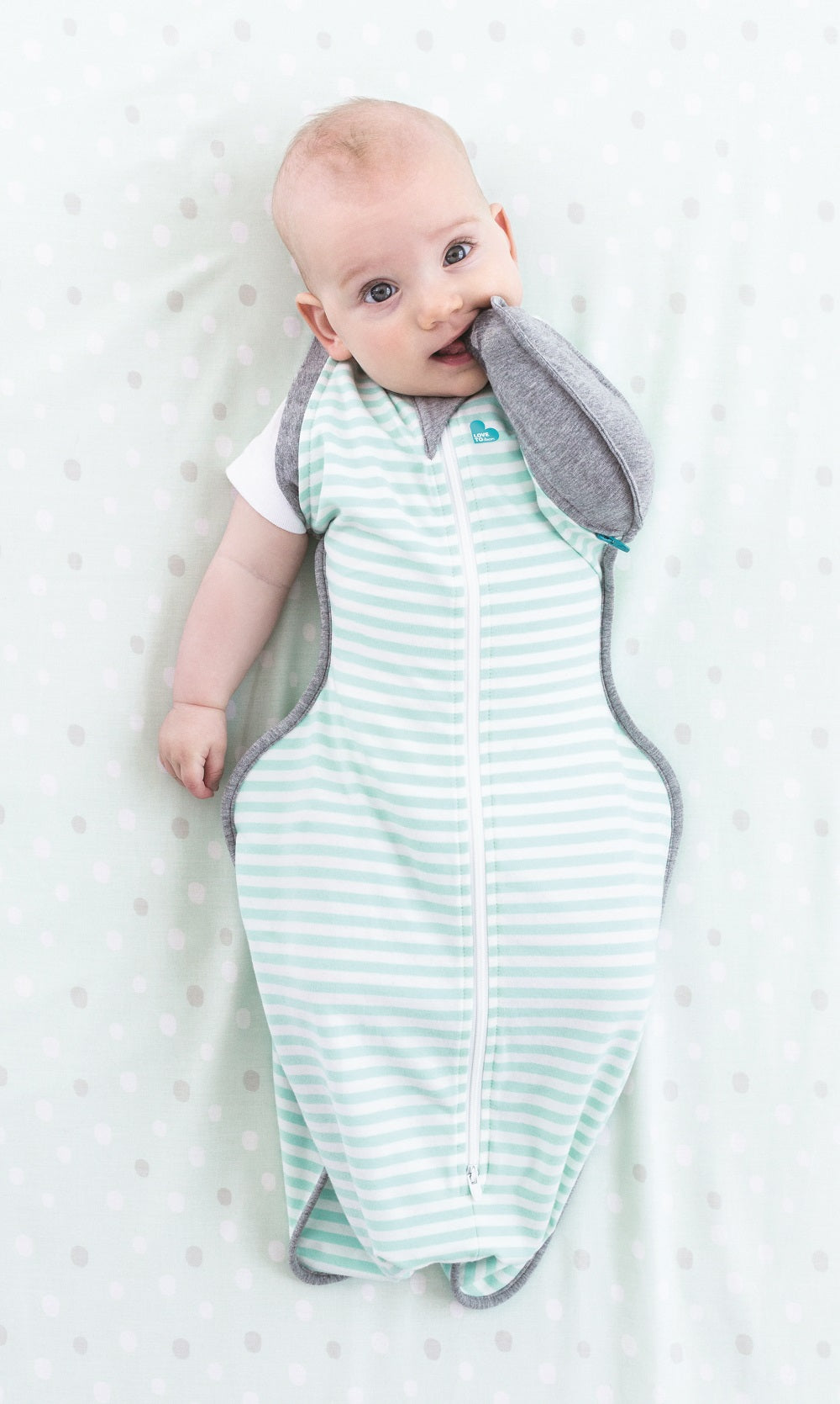Love To Dream | SWADDLE UP™ Transition Sleep Bag | Mint