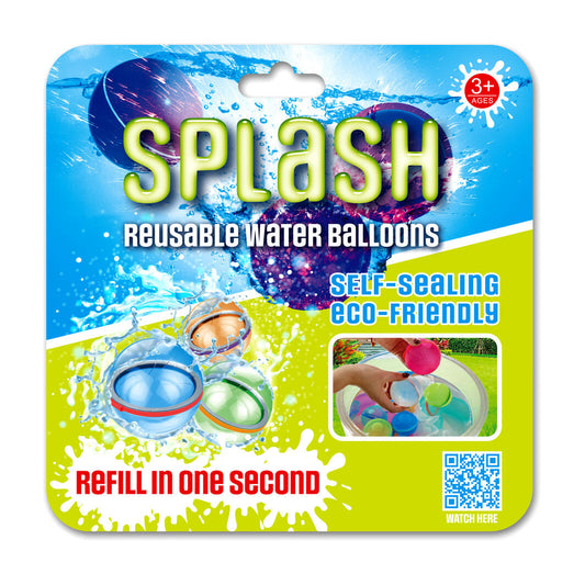 Splash | Magnetic Self-Sealing Reusable Water Balloons