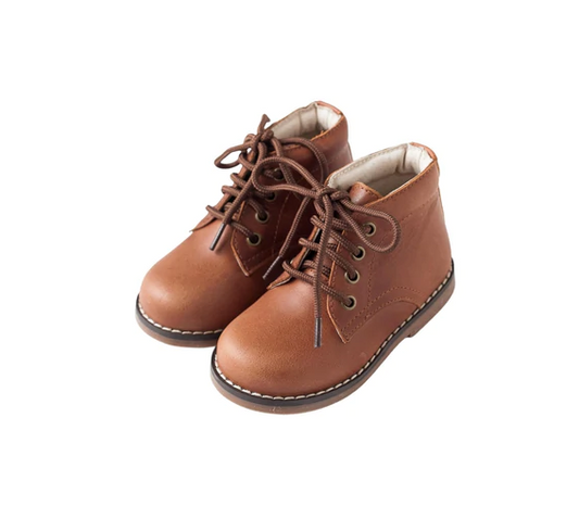 Karibou | Finley Unisex Leather KariBoots - Chestnut Hardsole