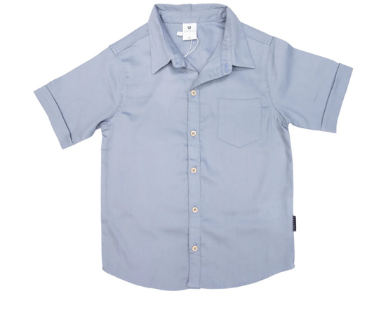 Korango  | Cotton Pique Shirt Blue