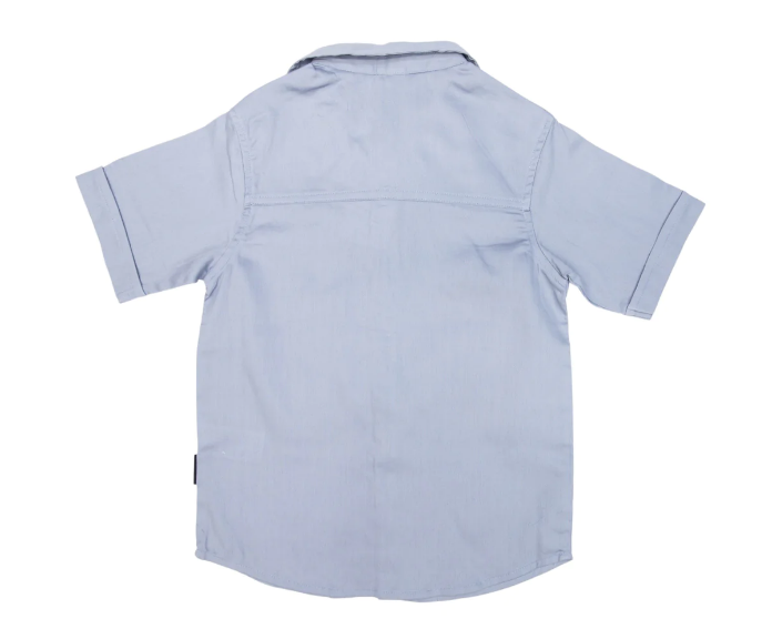 Korango  | Cotton Pique Shirt Blue