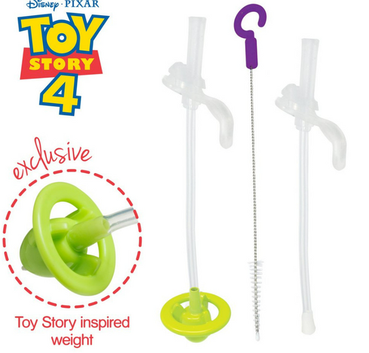 B.Box | Disney Sippy Cup Replacement Straw | Buzz Lightyear