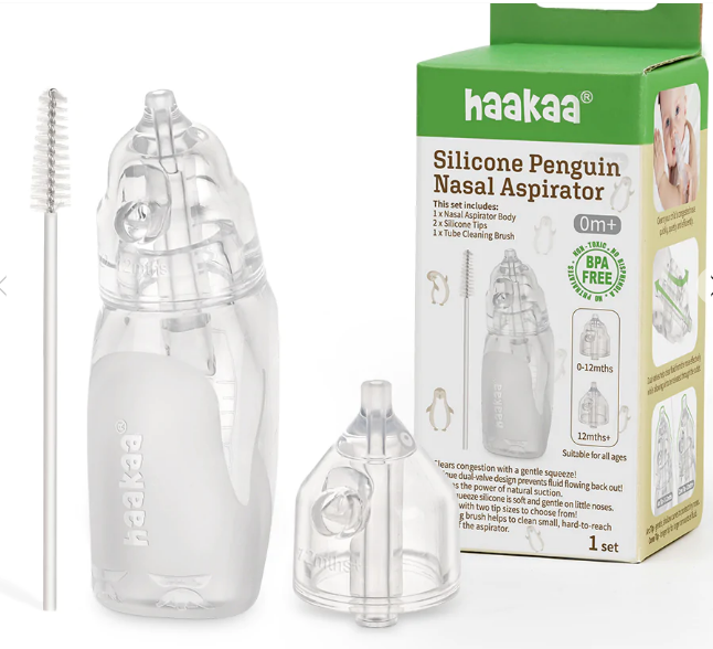 Haakaa | Silicone Penguin Nasal Aspirator