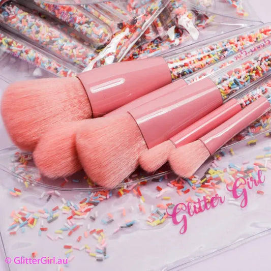 Glitter Girl | The Original Unicorn Sprinkle Makeup Brush Set