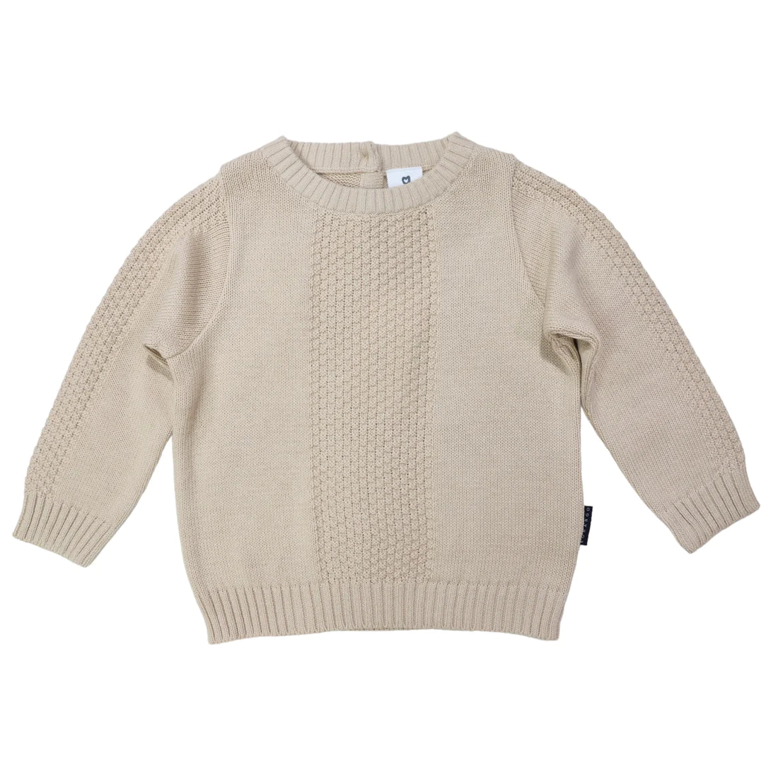 Korango | Textured Knit Sweater | Tapioca