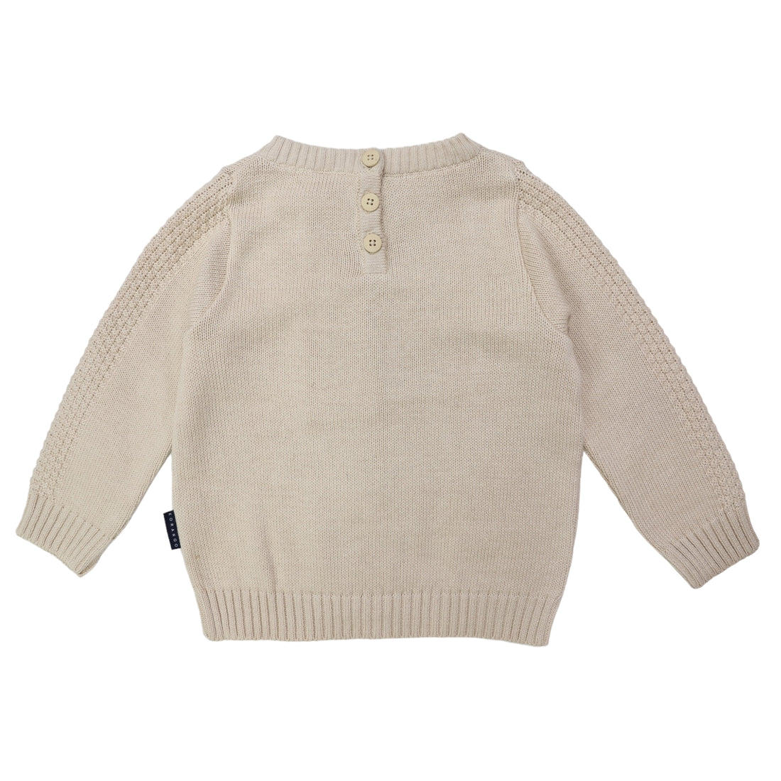 Korango | Textured Knit Sweater | Tapioca