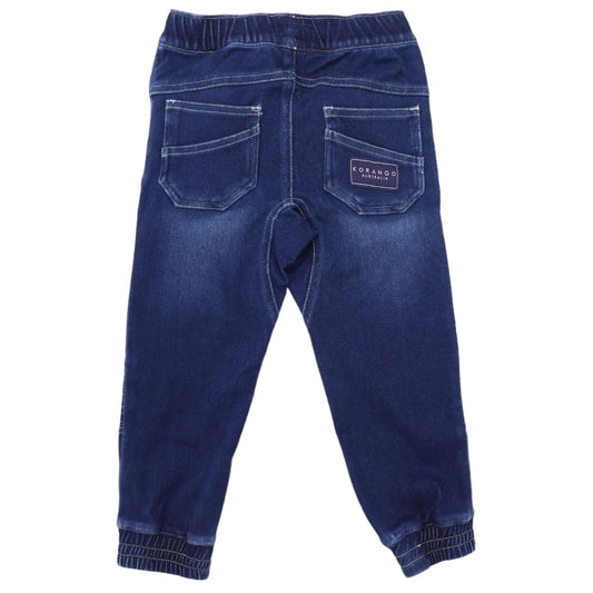 Korango | Denim Knit Jean | Dark Blue