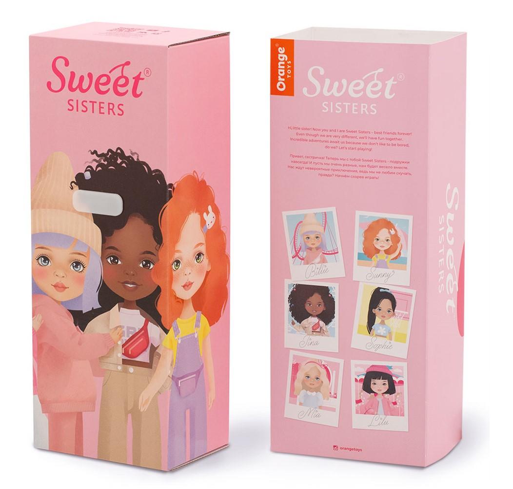 Orange Toys | Sweet Sisters-Sophie in a Pink Dress with Roses | 30cm