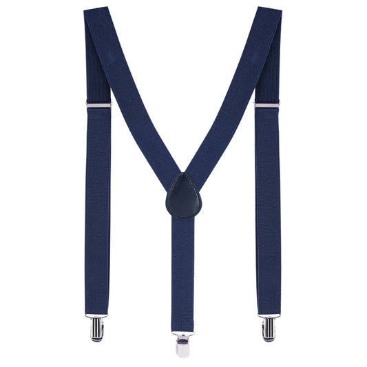 Designer Kidz | Bradley Boys Suspenders | Navy