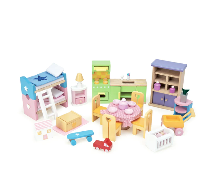 Le Toy Van | Starter Furniture Set | Dolls House Furniture | Daisylane