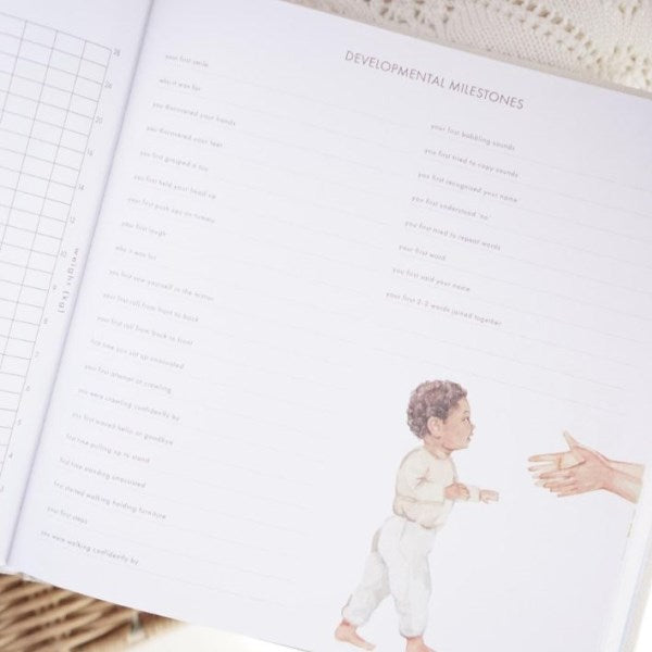 Forget Me Not Journals | Baby Book | Your First Years