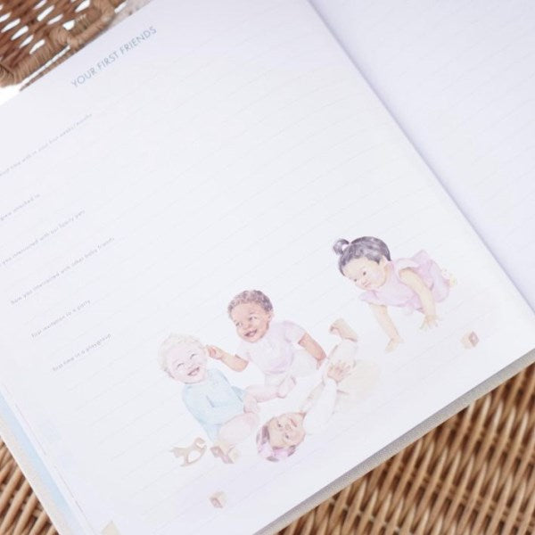 Forget Me Not Journals | Baby Book | Your First Years