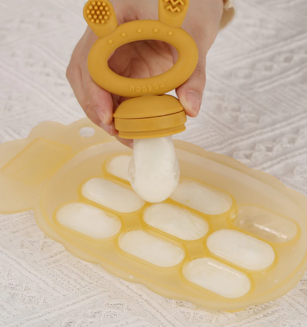 Haakaa | Pineapple Silicone Nibble Tray (with Label Slot)
