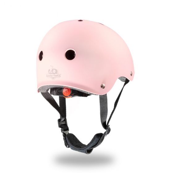 Kinderfeets | Pink Rose Matte Helmet