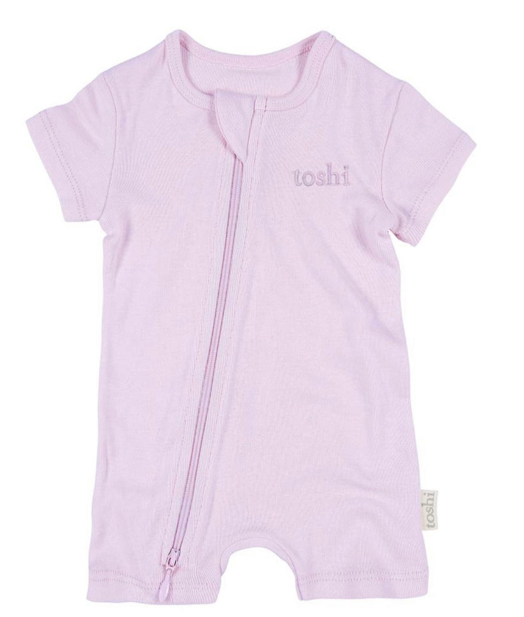 Toshi | Dreamtime Organic Onesie Short Sleeve | Lavender