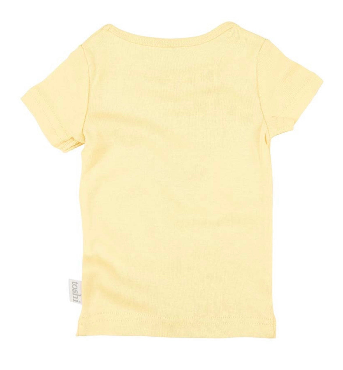 Toshi | Dreamtime Organic Tee Short Sleeve | Buttercup| Size 3-6M