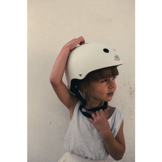 Kinderfeets | White Matte Helmet