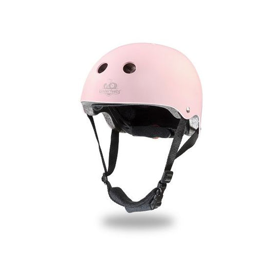 Kinderfeets | Pink Rose Matte Helmet