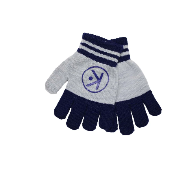 Korango | Essential Gloves | Navy & Grey 6-12M