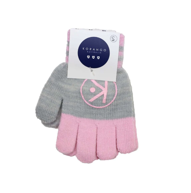 Korango | Essential Gloves | Pink & Grey