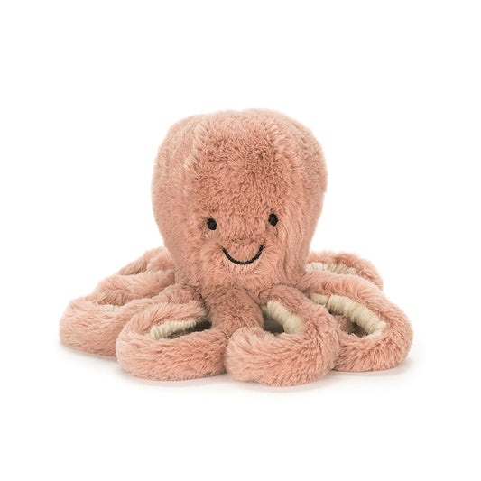 Jellycat | Odell Octopus | Tiny Pink 14x8x5cm