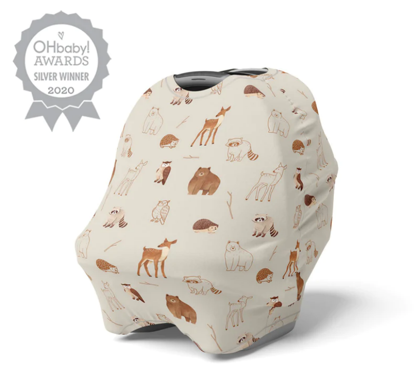 Mod and Tod | 5 in 1 Multi-Use Cover | Woodlands Animals