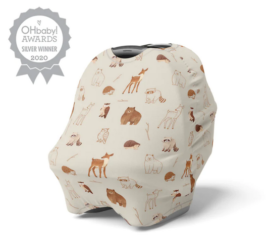 Mod and Tod | 5 in 1 Multi-Use Cover | Woodlands Animals