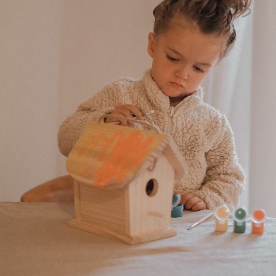 Kinderfeets | Bird House | Paint it Yourself