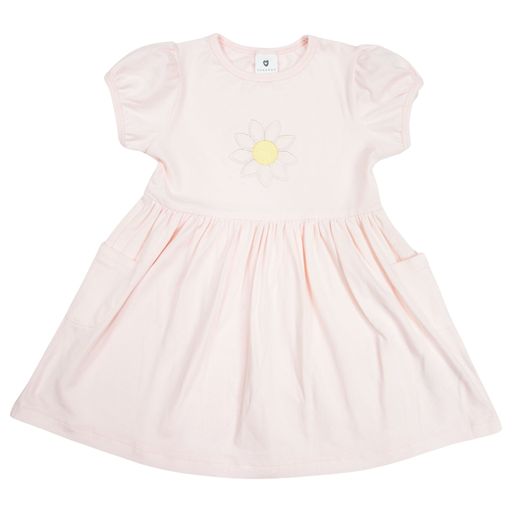 Korango | Flower Cotton Dress | Light Pink