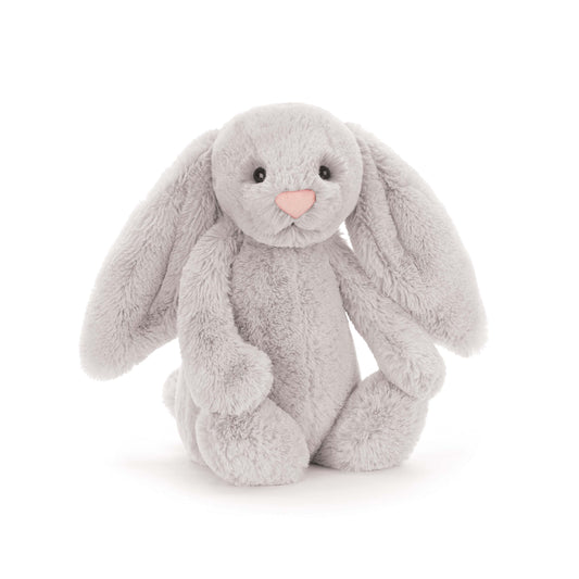 Jellycat | Bashful Silver Bunny | Small | Silver 18x9x10cm